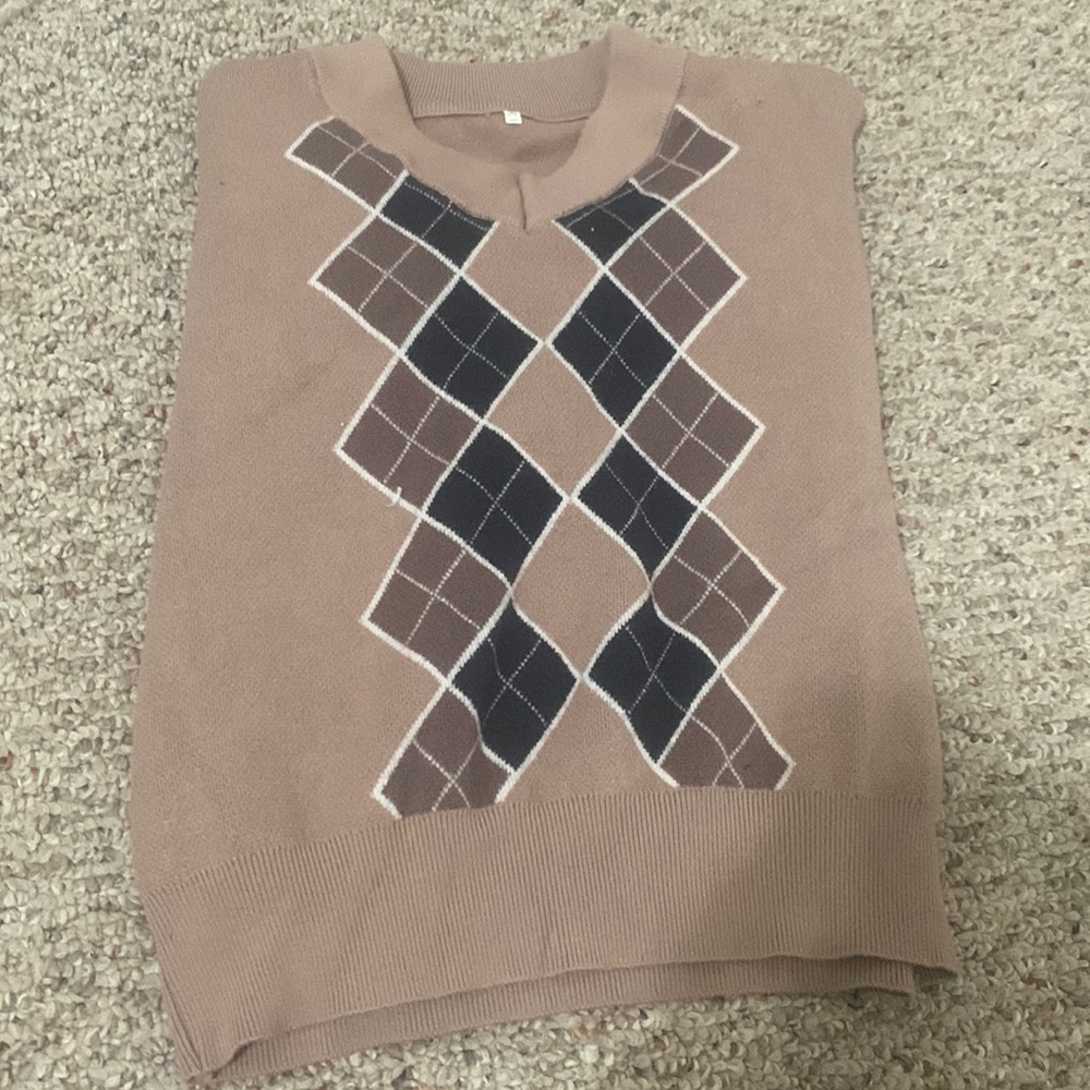 V neck sweater